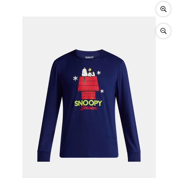 Peanuts Snoopy Pajama Set - Picture 3 of 6